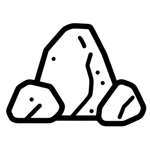 icono rocas